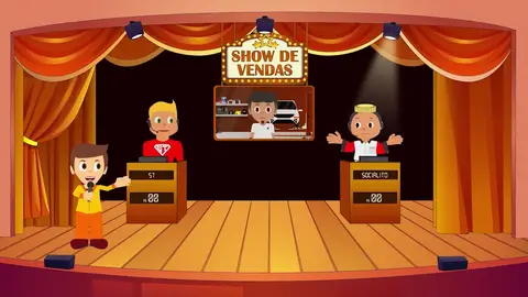 Cena do vídeo Socialito (animação 2d)